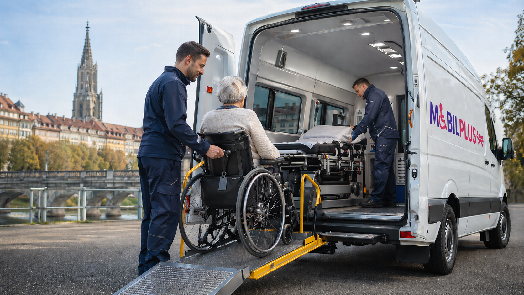 Patiententransport Bern - Rollstuhltransport und Liegendtransport